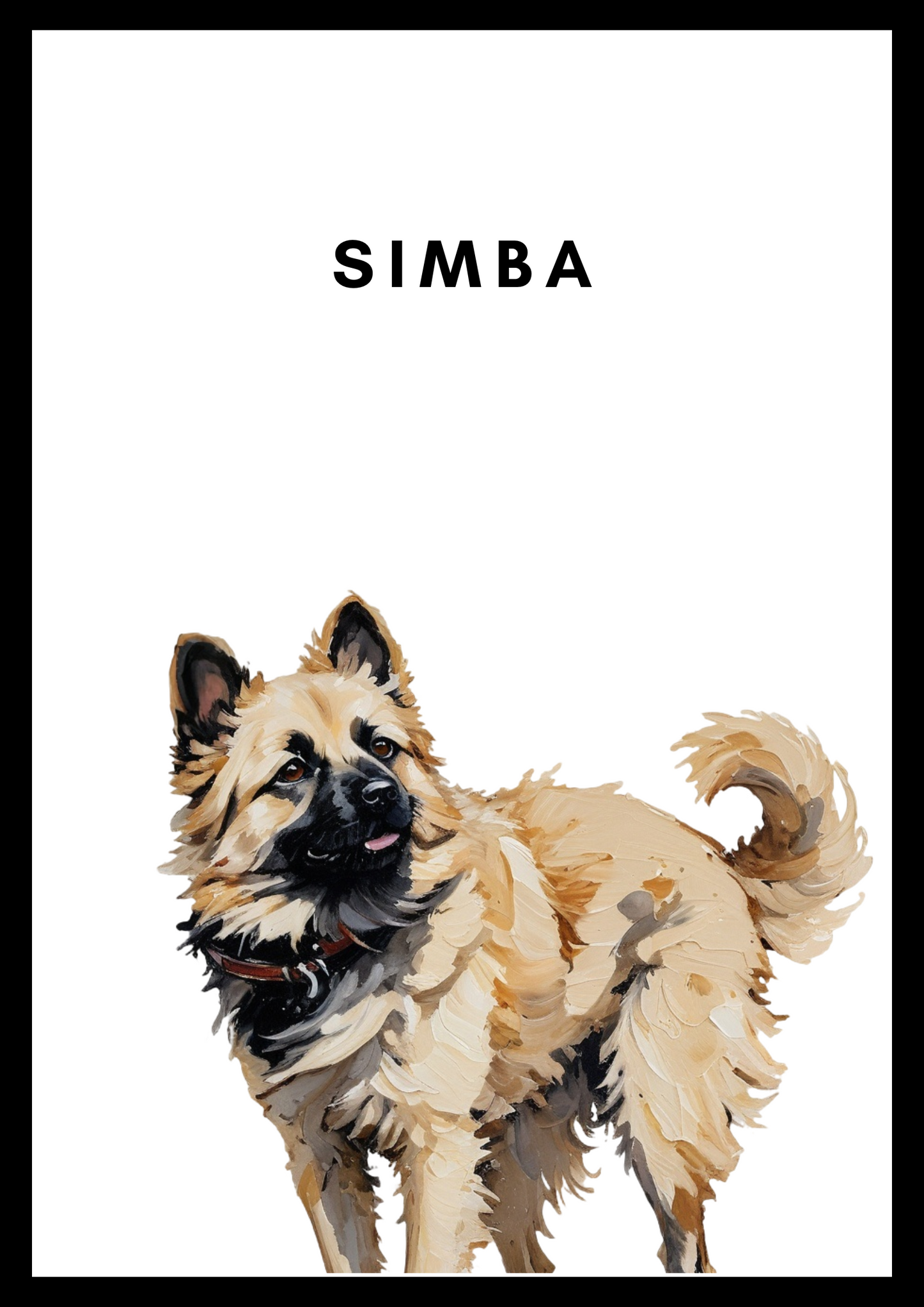 Modern Pet Portrait