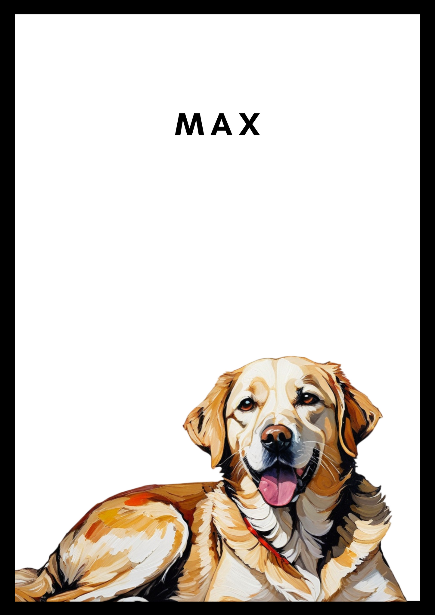 Modern Pet Portrait