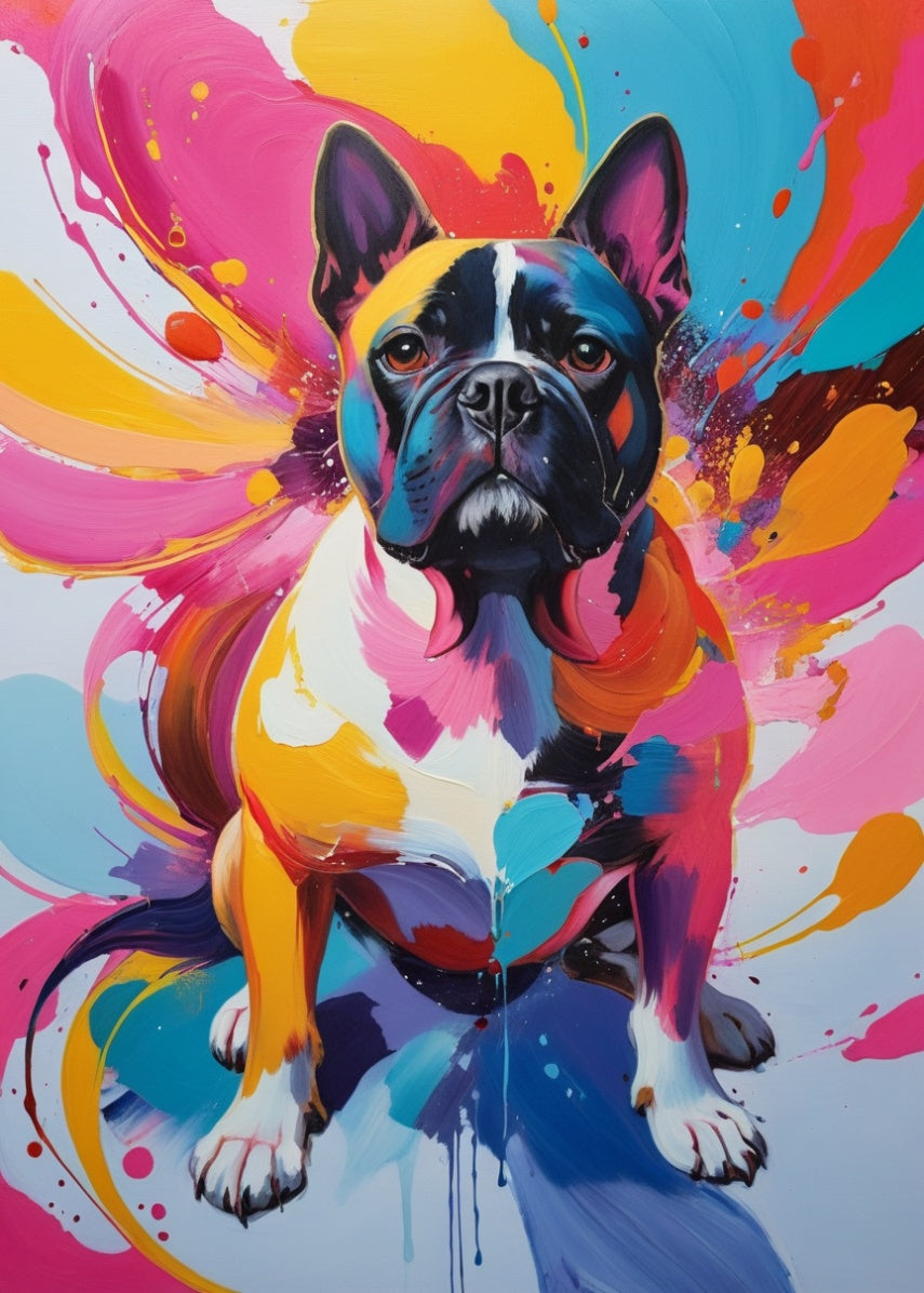 Color Fusion Pet Portrait