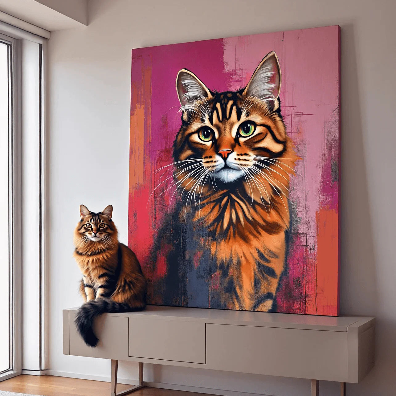 Custom Pet Art – Abstract Edition