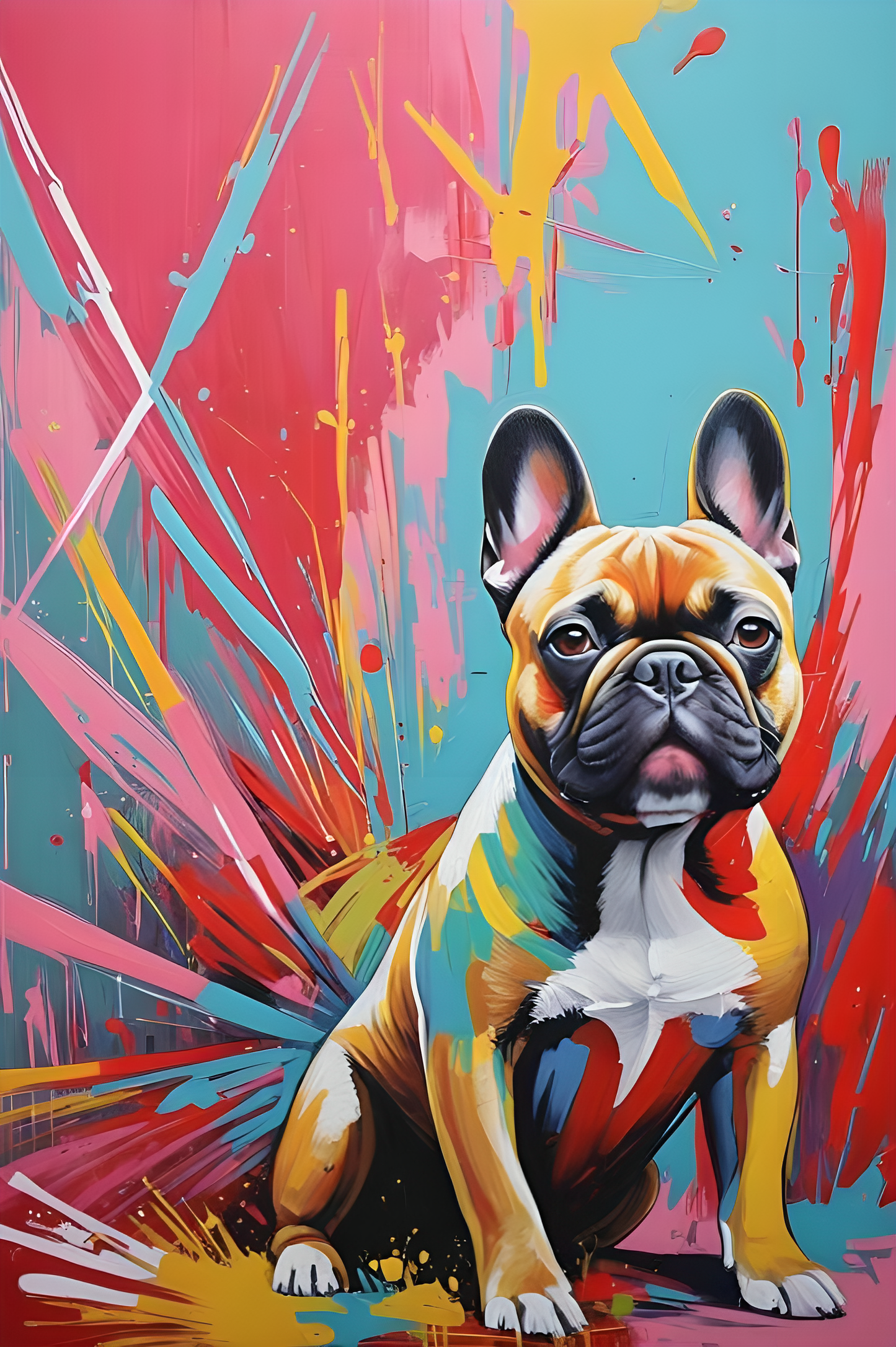 Color Fusion Pet Portrait