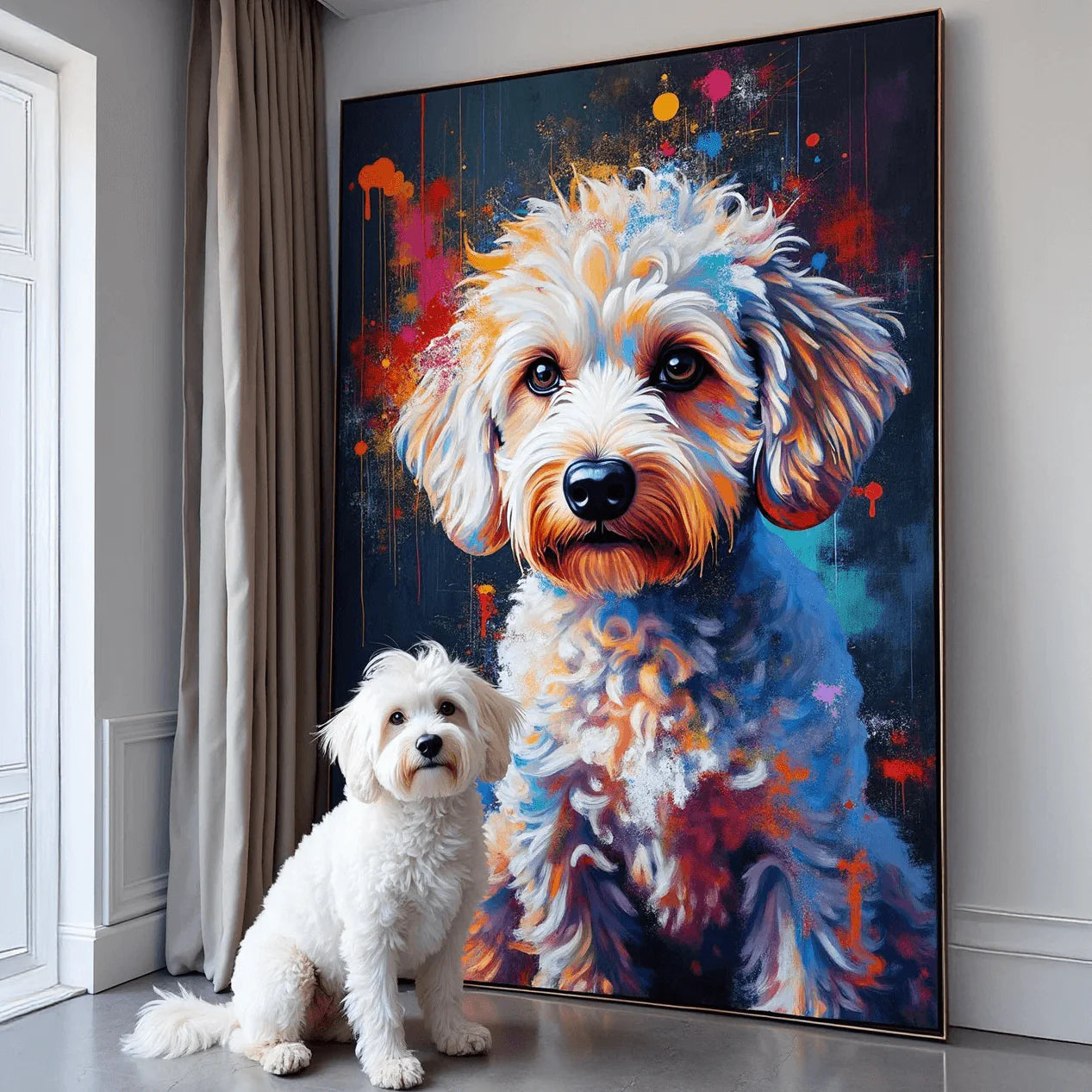 Custom Pet Art – Abstract Edition