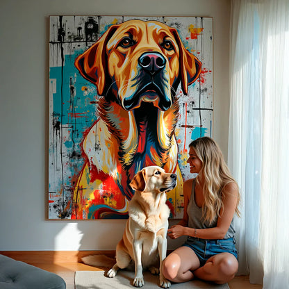 Custom Pet Art – Abstract Edition