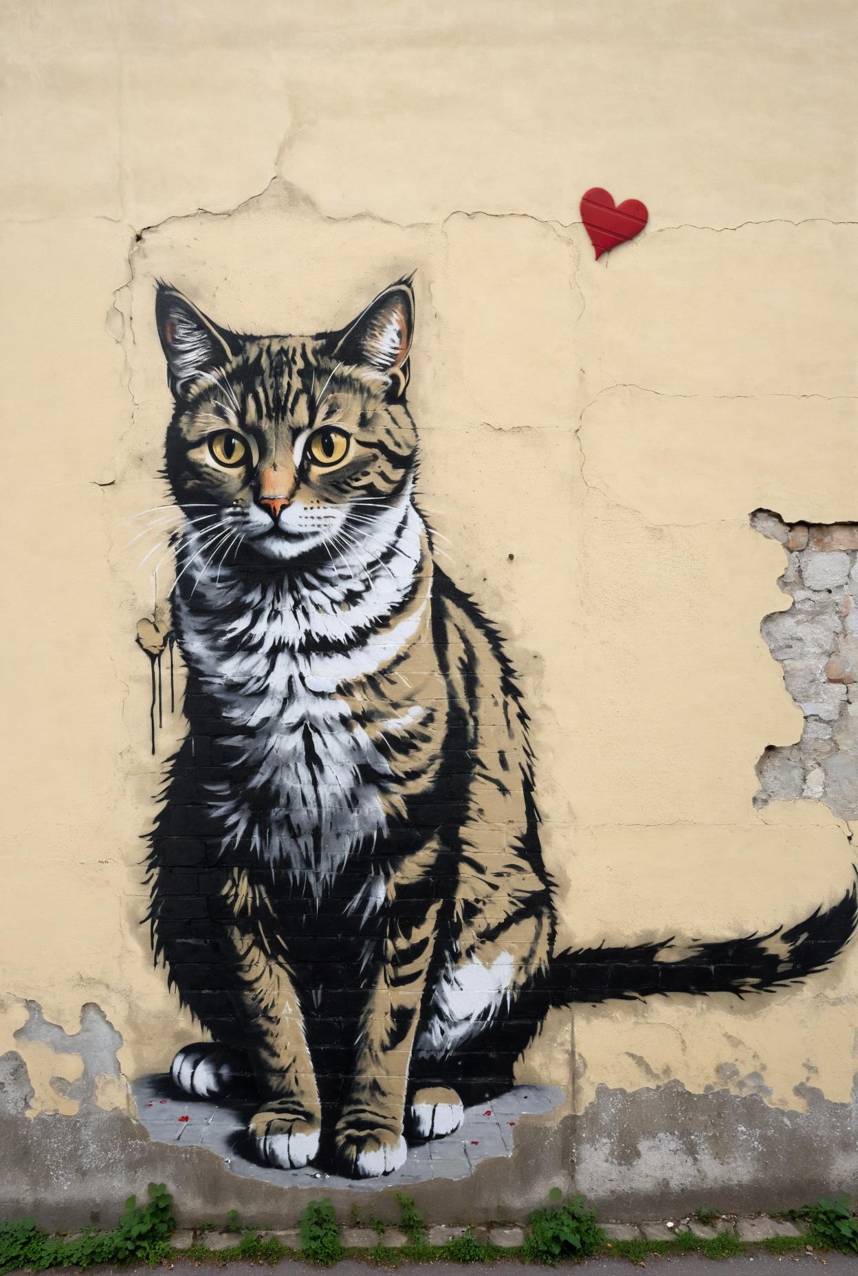 Graf Banksy Pet Portrait