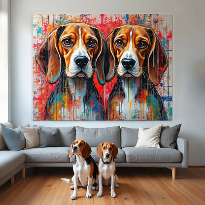 Custom Pet Art – Abstract Edition