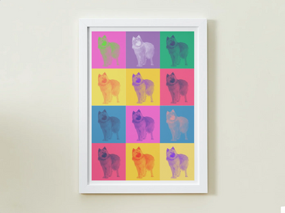Modern Color Pet Portrait