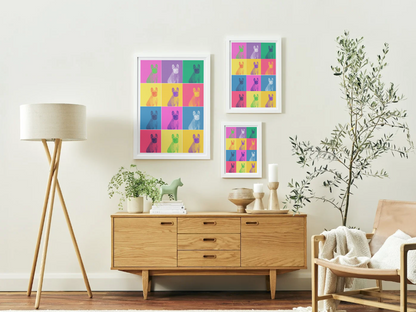 Modern Color Pet Portrait