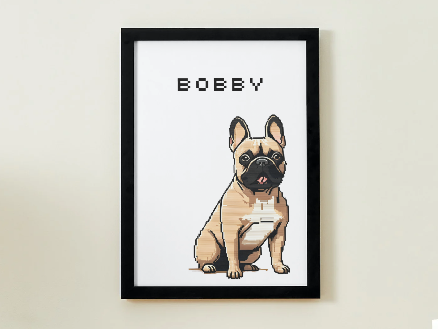 Pixel Art Pet Portrait