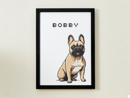 Pixel Art Pet Portrait
