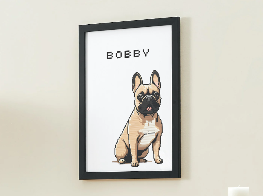 Pixel Art Pet Portrait