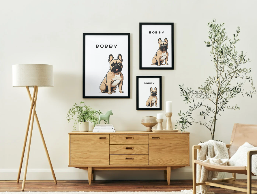 Pixel Art Pet Portrait