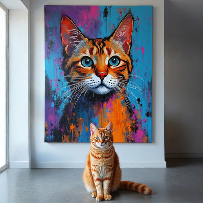 Custom Pet Art – Abstract Edition
