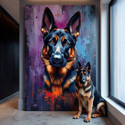 Custom Pet Art – Abstract Edition