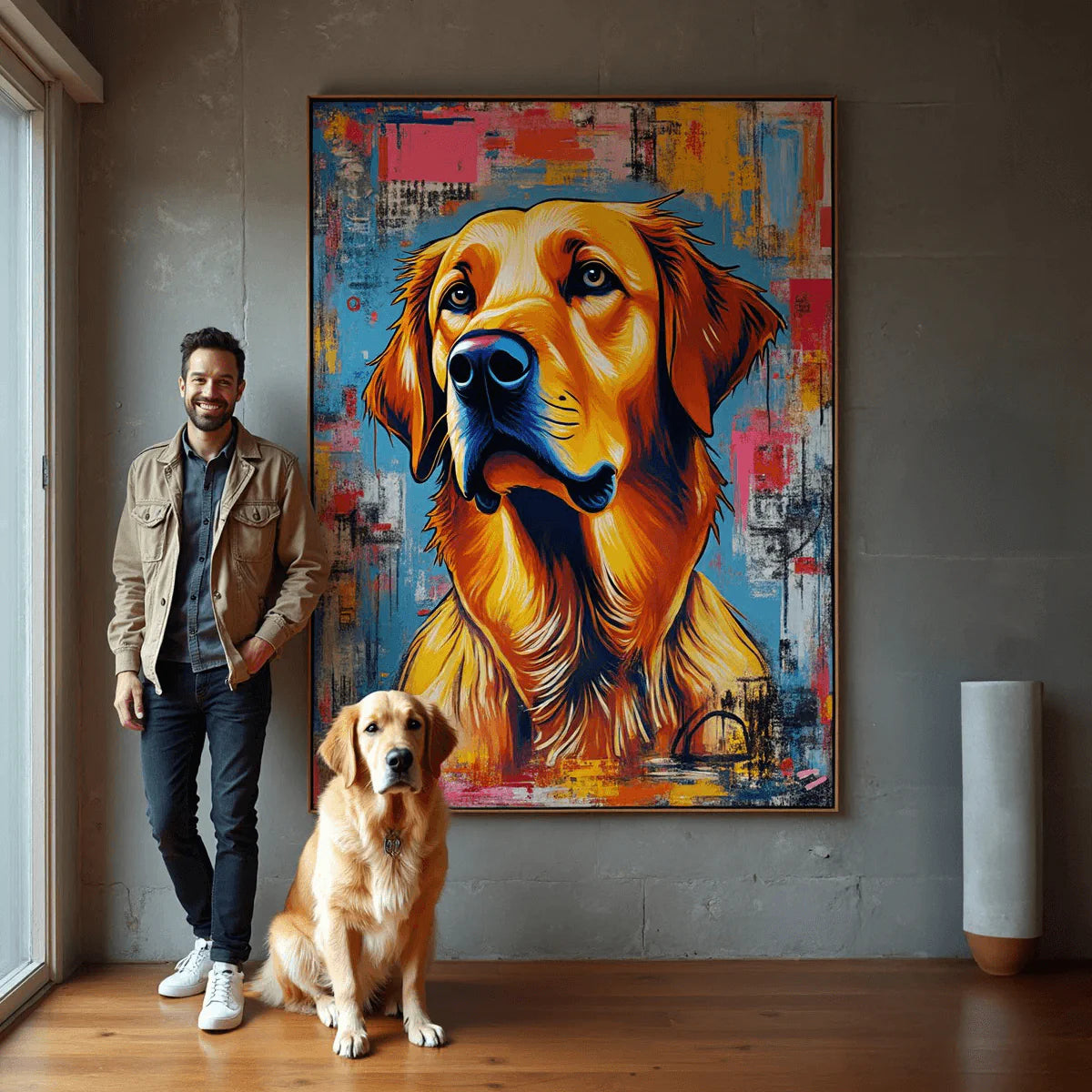 Custom Pet Art – Abstract Edition