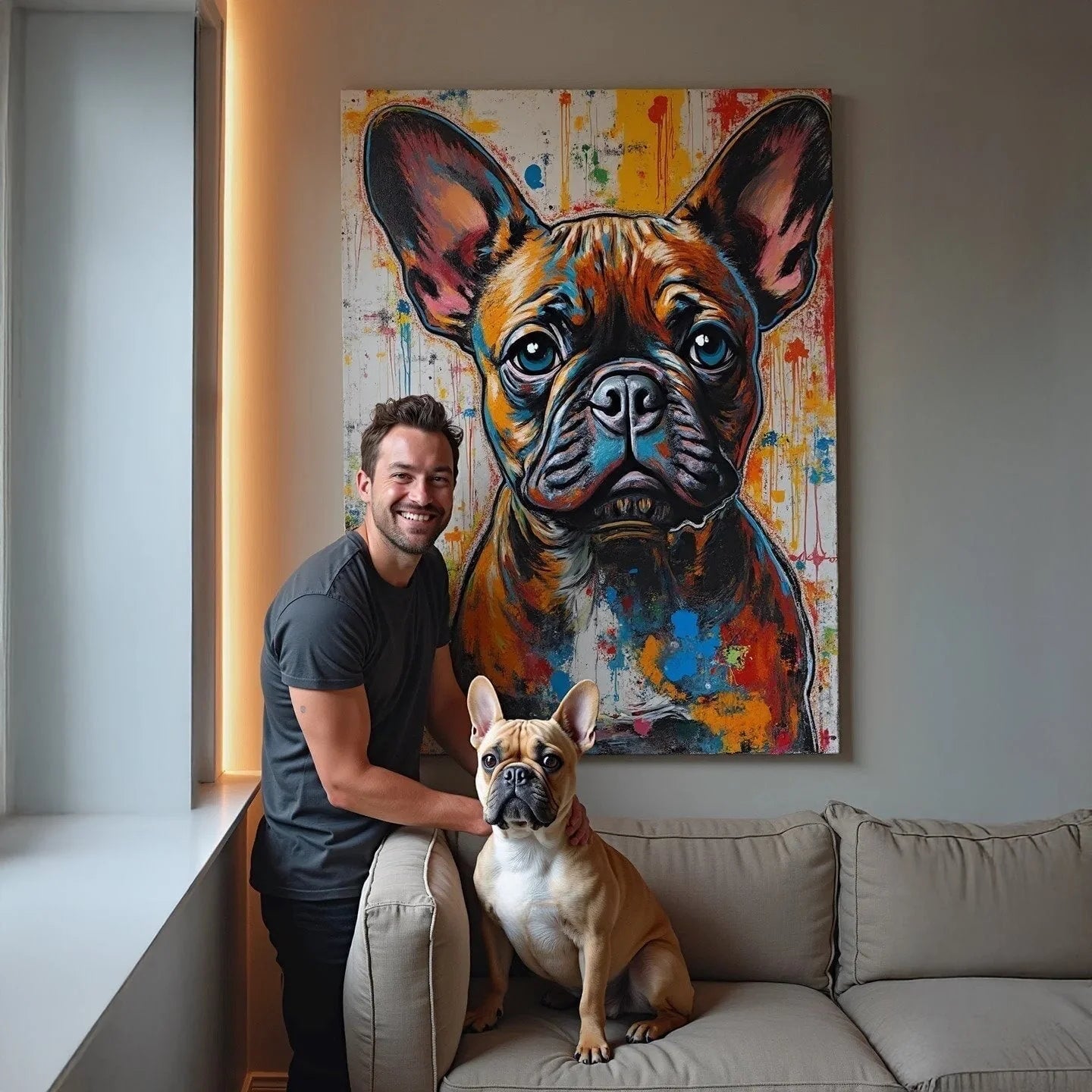 Custom Pet Art – Abstract Edition
