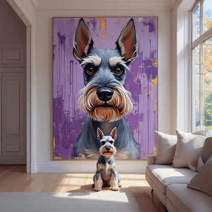 Custom Pet Art – Abstract Edition