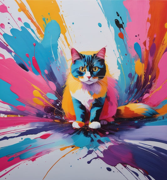 Color Fusion Pet Portrait