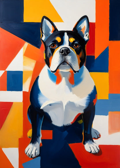 Abstract Fragment Pet Portrait