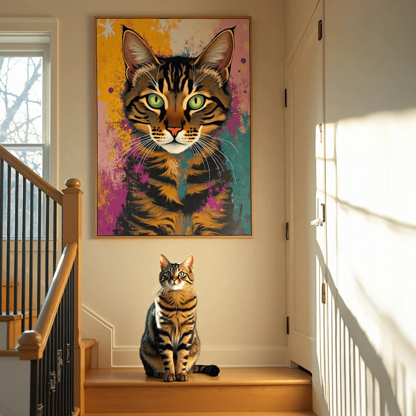 Custom Pet Art – Abstract Edition