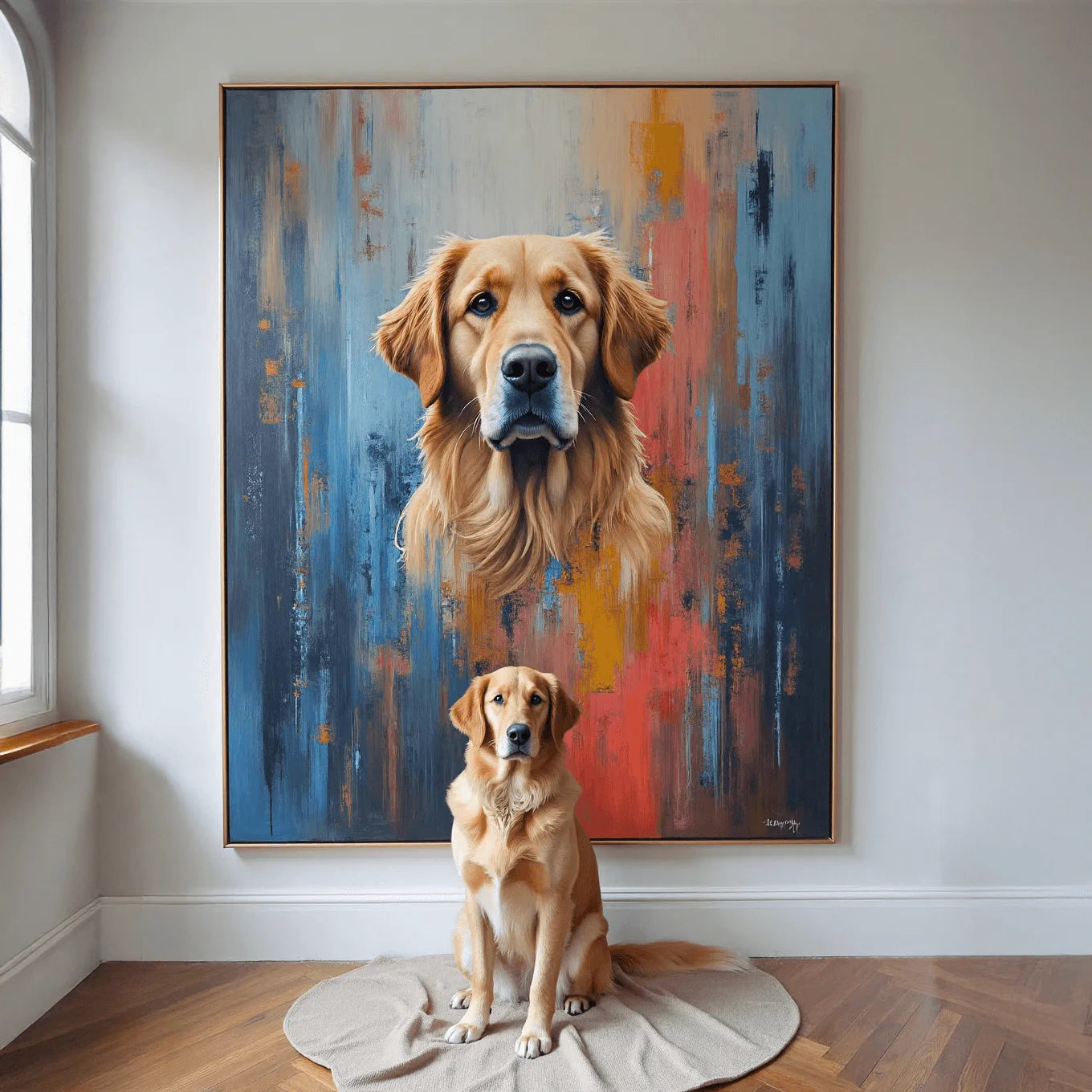 Custom Pet Art – Abstract Edition